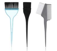 3 pennelli per tinture per capelli, kit professionale per tinture per capelli, spazzola morbida per colorare i capelli, strumenti per la tintura dei capelli, pennello applicatore per tintura per