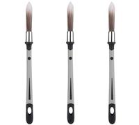 3 Pennelli per Verniciare Pareti, Piccolo Pennello per Ritocchi, Pennelli per Dettagli, Set di Piccoli Pennelli per Verniciatura, Piccoli Pennelli per La Decorazione, Pennelli per Verniciare Pareti