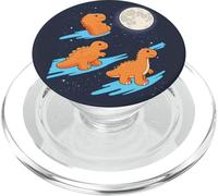 3 pepite di pollo che ululano alla luna divertente strano maledetto PopSockets PopGrip per MagSafe