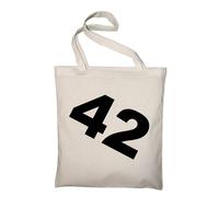 #3 Per Anhalter Durch Die Galaxis Borsa di Juta 42 Sacchetto Stoffa Borsa