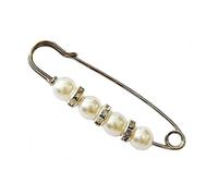 3 per confezione spille broche decorazioni per abiti e spille di sicurezza per stringere la vita ideali per cinture strette stili vari di broche in lega e perle finte broche di perle exquisite