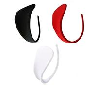 3 Perizoma Invisibili Senza Fasce C-String C-Slip Intimo Donna BIANCO ROSSO NERO