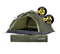 3 Persone Tenda Iglù Campeggio a Cupola Schenllaufbau 210x190x110 CM 2 Porte