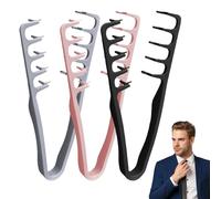3 pettini testurizzati per capelli, da uomo, volumizzanti a denti larghi per ricci, strumenti professionali per lo styling da uomo, pettinini volumizzanti per capelli ricci disordinati, accessori per