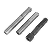 3 Pezzi 1/4 Codolo Esagonale S Portapunte per Driver Convertitore Adattatore per Trapano a Percussione SDS 10 * 7 * 2 Adattatore per Mandrino per Punte da Trapano Set di Punte per
