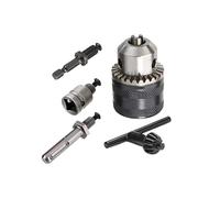 3 pezzi 1,5-13 mm set di mandrini for trapano smerigliatrice angolare martello elettrico trapano a percussione cambio chiave elettrica cambio esagonale SDS 1/2 quadrato(Square Adaptor(3PCS))