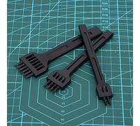 3 Pezzi 2/4/6 Punte Scalpello in Acciaio Fai Te Cucito Artigianale in Pelle Mano Perforatrice Strumento 4mm Accessori Professionali
