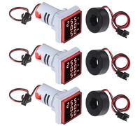 3 pezzi 3 in 1 60-500 V 0-100 A AC Amperometro digitale Voltmetro