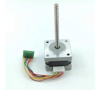 3 pezzi 35MM Mini Motore Passo-Passo 1.8 Gradi 2-Fase 6-Fili Motore Passo-Passo Doppio Cuscinetto a Sfere 5MM Albero a Vite Lungo Stampante 3D Fai da Te Adatto per il fai da te, personale