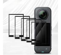 3 Pezzi 3D Plexiglass Curvo Pellicole per Insta360 X5 Flessibile HD Trasparente Anti-graffio Proteggi Schermo per Insta360 X5