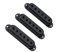 3 Pezzi 48/50/52mm Single Coil Pickup Cover Per Chitarra Elettrica Pickup In Ottone Coperture Parti Accessorio per Chitarra Strumento (Color : A)