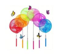 3 pezzi/5 pezzi/8 pezzi Retractable Insect Catching Net, Butterfly Net, Fishing Net - Adatto per gamberetti, insetti, libellule, farfalle - Perfetto per il divertimento estivo in spiaggia 8 pezzi di m
