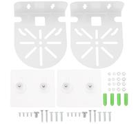 3 pezzi a forma di L in metallo montaggio a soffitto staffa angolare di montaggio solido con kit di installazione per telecamere CCTV LED luci da parete compatibili con TP-Link