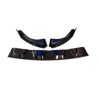 3 pezzi ABS paraurti anteriore spoiler presa d'aria splitter di messa a punto per Toyota per Wildlander 2020 2021 2022 2023 Spoiler anteriore auto(Nero lucido)