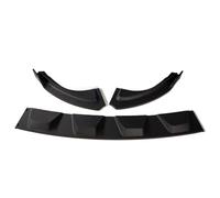 3 pezzi ABS paraurti anteriore spoiler presa d'aria splitter tuning per Toyota per Wildlander 2020 2021 2022 2023 Spoiler anteriore auto(Matte Black)