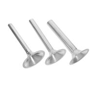 3 Pezzi Accessorio per Insaccatrice #10#12 in Acciaio Inox | Tre Diametri 1, 5 2 e 2, 5cm, Design a Imbuto, Riduce gli Sprechi