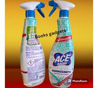 3 pezzi Ace Spray Bagno Igienizzante con Candeggina Fiori d'arancio Limone 550ml
