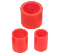 3 Pezzi Adattatore Mozzo Ruota in Plastica 25,4/19/16 a 12,7 MM | Riduttore per Montaggio su Smerigliatrici, Allineamento Sicuro, Uso in Manutenzione e Metalworking