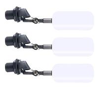3 Pezzi Affidabile Acqua Galleggiante Valvola a Sfera Spegnere 1/2 Pollici Riempimento Automatico Umidificatore Serbatoio Acqua, Valvola a Sfera Acqua, DILISENgno Galleggiante Sostituzione