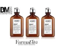 3 PEZZI AMARO ENERGIZING SHAMPOO 250ml ANTICADUTA PER CUTE GRASSA O FORFORA