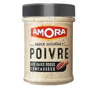 3 pezzi *** AMORA Gourmet salsa pepe con bacche rosa 188 g