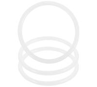 3 Pezzi Anelli in Gomma per Ciotole Canto, Supporto Antiscivolo Meditazione | Silicone e Gomma, Superficie Liscia, Uso in Casa e Studio, per Ciotole da Yoga e Rituali