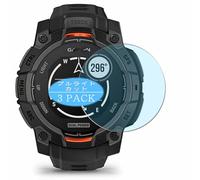 3 Pezzi Anti Luce Blu Pellicola Protettiva, compatibile con GARMIN Instinct 3 AMOLED 45mm Screen Protector Protezioni Schermo (Non Vetro Temperato)