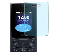 3 Pezzi Anti Luce Blu Pellicola Protettiva, compatibile con NOKIA 110 4G 2024 INDIA Screen Protector Protezioni Schermo (Non Vetro Temperato)