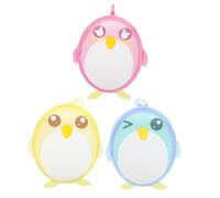 3 Pezzi Asciugamani Bagno Cartoon Rayon per Lavabili e Leggeri per Doccia e Della e Compatibili con Saponi Doccia Colore Casuale