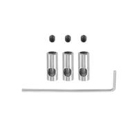 3 Pezzi Asse Motore da 3,17 Mm un 5 Mm Cambio su Albero Manica Adattatore per Aereo Modello Auto Barca Rc 3650 550 540 Motore