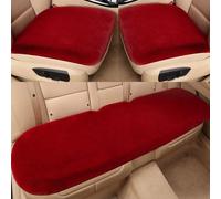 3 Pezzi Auto Coprisedile Seduta,per Kia Ceed Proceed XCeed SW GT 2018-2023 2024 Protector Comfort Automotive Cuscino Interni, Auto in Peluche Spessi Caldi di Lusso Cuscino,Red