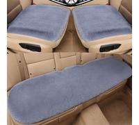 3 Pezzi Auto Coprisedile Seduta,per Kia Ceed Proceed XCeed SW GT 2018-2023 2024 Protector Comfort Automotive Cuscino Interni, Auto in Peluche Spessi Caldi di Lusso Cuscino,Grey
