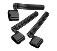 3 Pezzi Avvolgitore per Chitarra Nero in ABS, Manico Comodo | Manutenzione Strumenti e Sessioni di Pratica, Adatto a Banjo e Corde, Riduce Fatica Manuale