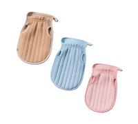 3 Pezzi Bagno Esfolianti Strumenti per Della Facili Indossare e Comodi Adatti