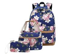 3 Pezzi Bambini Zaino Borse Scuola per Ragazzi e Ragazze Bambini Borse Scuola Scuola Zaino Studenti Ragazze Grande Capacità per la Scuola Viaggio Casual Backpack per Studenti Zaino Tempo Libero