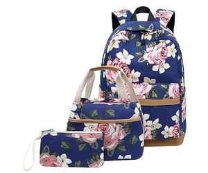 3 Pezzi Bambini Zaino Borse Scuola per Ragazzi e Ragazze Bambini Borse Scuola Scuola Zaino Studenti Ragazze Grande Capacità per la Scuola Viaggio Casual Backpack per Studenti Zaino Tempo Libero