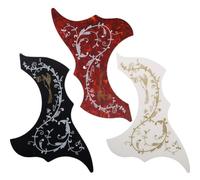 3 Pezzi Battipenna per Chitarra Folk Battipenna per Chitarra Acustica Autoadesivo Adesivo per Battipenna per Chitarra Elettrica Battipenna per Parti di Chitarra Accessori