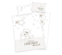 3 pezzi biancheria da letto Per il bambino- flanella : piccolo preferito umani - 100 x 135 cm + 40 x 60 cm plus 1 lenzuolo con angoli 70 x 140 cm