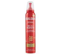 Bilba, Spuma con Germe Di Grano - Schiuma Capelli Ricci Perfetti con Ceramidi e Gocce d'Argan - Formula Professionale a Tenuta Extra Forte - Ravviva i Ricci con Azione Anticrespo per 24 h - 200 ml