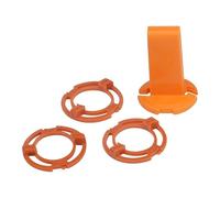 3 pezzi Blocco telaio + piastra di fissaggio con anello bloccaggio compatibile le testine rasatura Philips modello/tipo SH50 SH70 SH90 SH30 RQ12+ SH9000 S7000