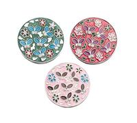 3 pezzi borsa di moda pieghevole gancio antiscivolo portatile pieghevole borsa da tavolo appendiabiti borsa portaoggetti decorazione regalo per le donne ragazze