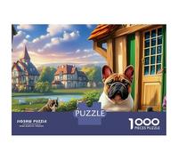 3 Pezzi Boston Terrier Set Di Biancheria Da Letto Con Stampa 3D in Microfibra Con Chiusura A Strappo Dog in Town Street Decorazione Per La Camera Da Letto Per Ragazzi E Ragazze 70x50cm/1000pcs