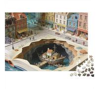 3 Pezzi Brave New World Set Di Biancheria Da Letto Stampa 3d Morbida Microfibra Copripiumino Con Cerniera Book with Ancient City Per Tutte Le Stagioni Per Ragazzi E Ragazze 38x26cm/1000pcs