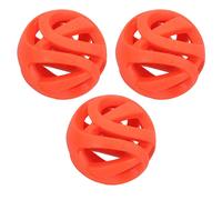 3 pezzi Breathe Right Fetch Ball Dog Chuck Fetch Play Time Large 7,3 cm