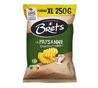 3 pezzi * BRETS Chips ondulati La Paysanne sale de Guérande Formato XL 250 g