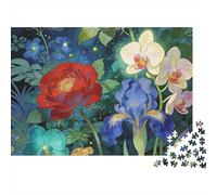 3 Pezzi Bright Flowers Set Di Biancheria Da Letto Stampa 3d in Microfibra Copripiumino Con Cerniera Vibrant Mixed Flowers Per Tutte Le Stagioni Per Bambini,Ragazzi E Ragaz 52x38cm/1000pcs