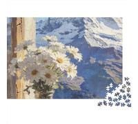 3 Pezzi Bright Flowers Set Di Biancheria Da Letto Stampa 3d in Microfibra Copripiumino Con Cerniera Vase with Mountain View Per Tutte Le Stagioni Per Bambini,Ragazzi E Ragaz 38x26cm/1000pcs