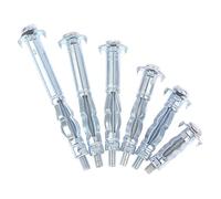 3 pezzi, bulloni ad espansione M4 kit di ancoraggio in metallo for parete cava cartongesso cartongesso tassello for cavità for viti ad espansione for soffitto(M4*32)