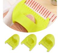 3 pezzi calibro da cucito e blocco del punto - Strumento di misurazione di precisione 2-4 mm per trapuntatura, fai da te e cucito, guida ergonomica per pollice per principianti e professionisti