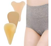 3 Pezzi Camel Toe Correttore,Anti Cameltoe, Camel Toe Cameltoe,Slip Cameltoe In Silicone, Riutilizzabile Invisible Anti Cameltoe Pad,Forma A Y Traceless Silicone Pad per Leggings da Donna,Bikini